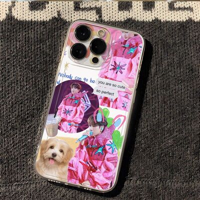 适用iPhone13苹果15p12创意透明18ProMax软14PLUS高级感手机壳汪苏泷演唱会蹲着唱歌适用小米17ULTRA/OPPOA6S