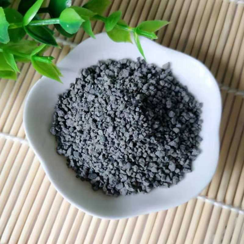金刚砂 黑刚玉 喷砂除锈磨料金刚砂 滤料鱼缸底砂造景用黑金刚砂