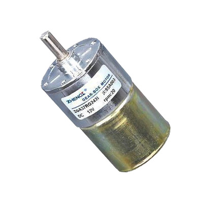 ZGA/ZGB37RA微型直流减速电机马达12/24V 37mm正反转 各种转速