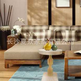 北欧轻奢全实木茶几小户型圆形边角几客厅家用茶桌沙发床头柜小桌
