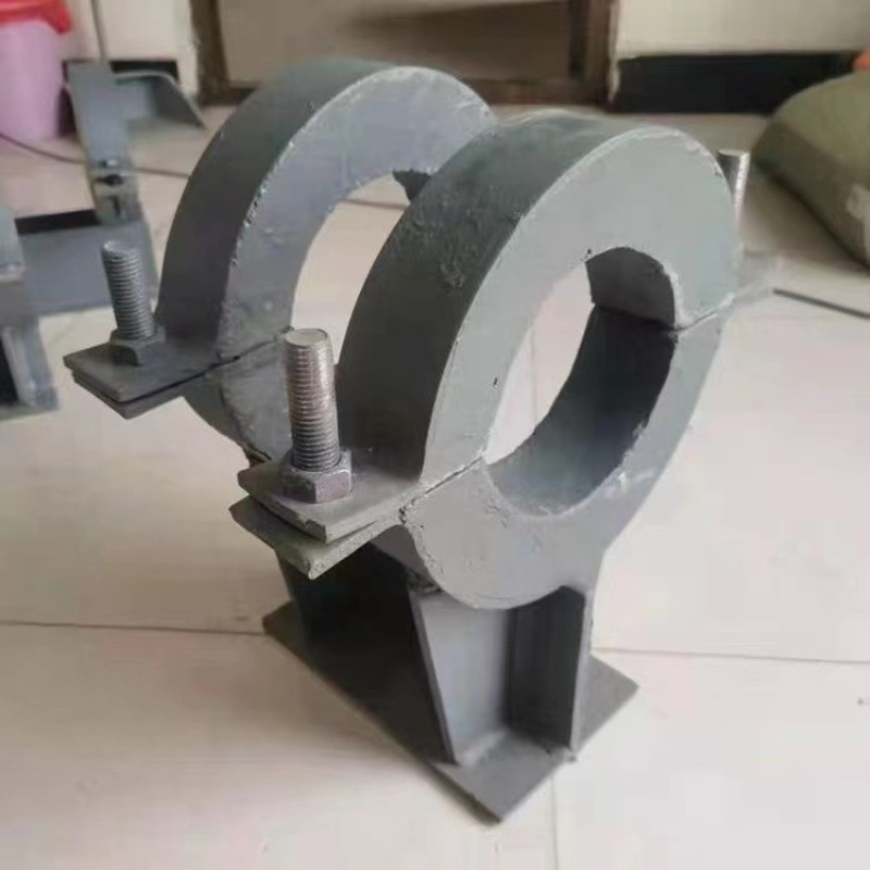 厂家供应隔热蛭石管托架空管道用 滑动隔热管托 固定导向隔热管托