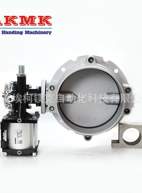 铝合金蝶阀气动单法兰蝶阀V1FS200LN粉体蝶阀搅拌站蝶阀