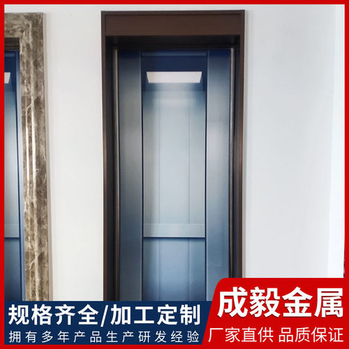 不锈钢电梯门套写字楼酒店小区电梯门包边金属收边条不锈钢门套