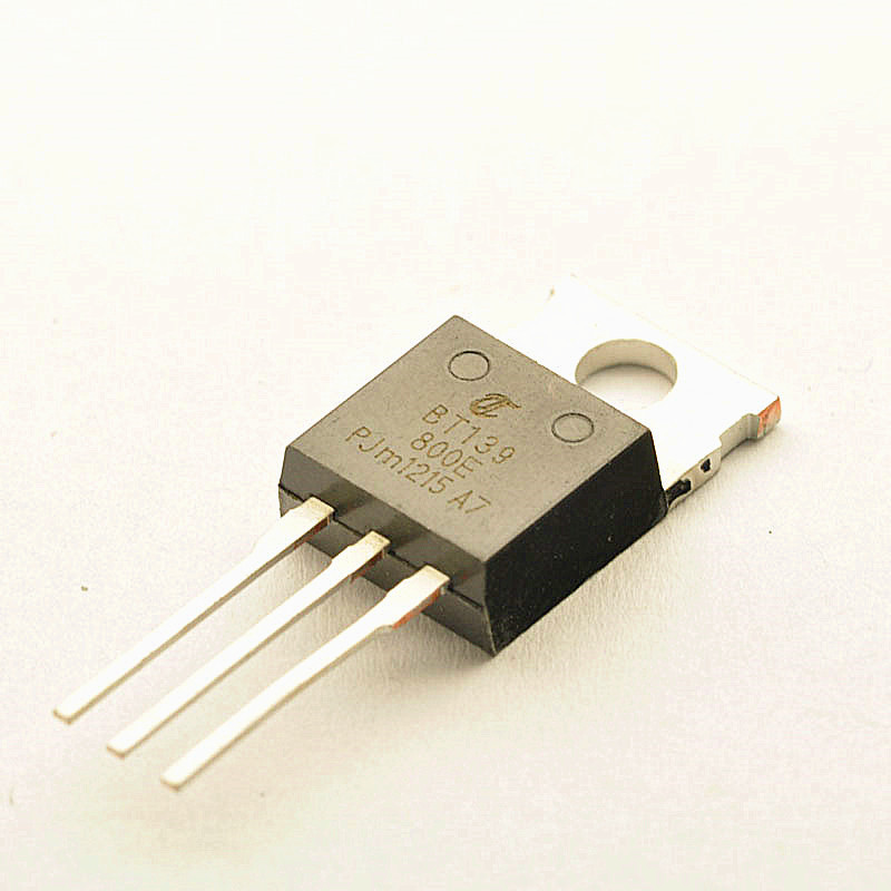 双向可控硅 BT139800E BT139 16A/800V TO220高压 (5只)