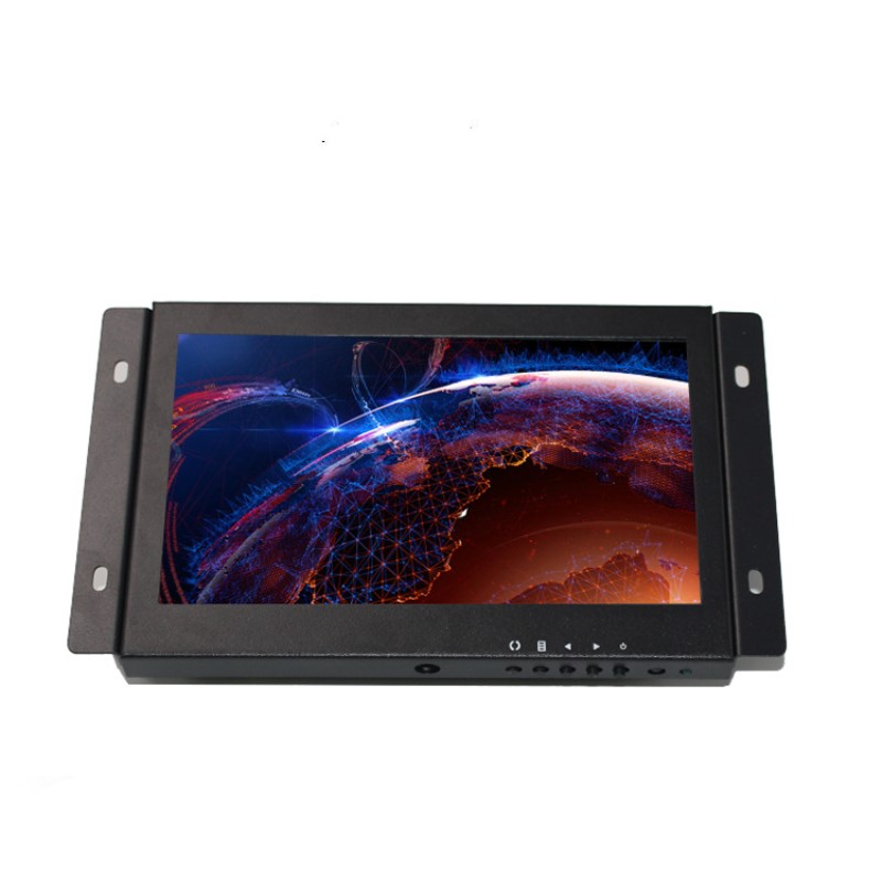 深圳厂家直销7寸车载显示器工业嵌入式电阻触摸显示器USB12V供电