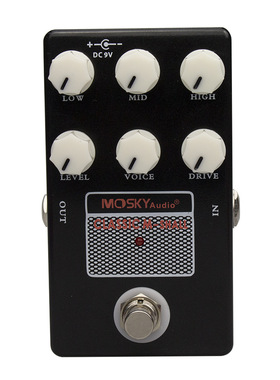 MOSKYaudio M-SHALL 箱体模拟效果器 厂家批发