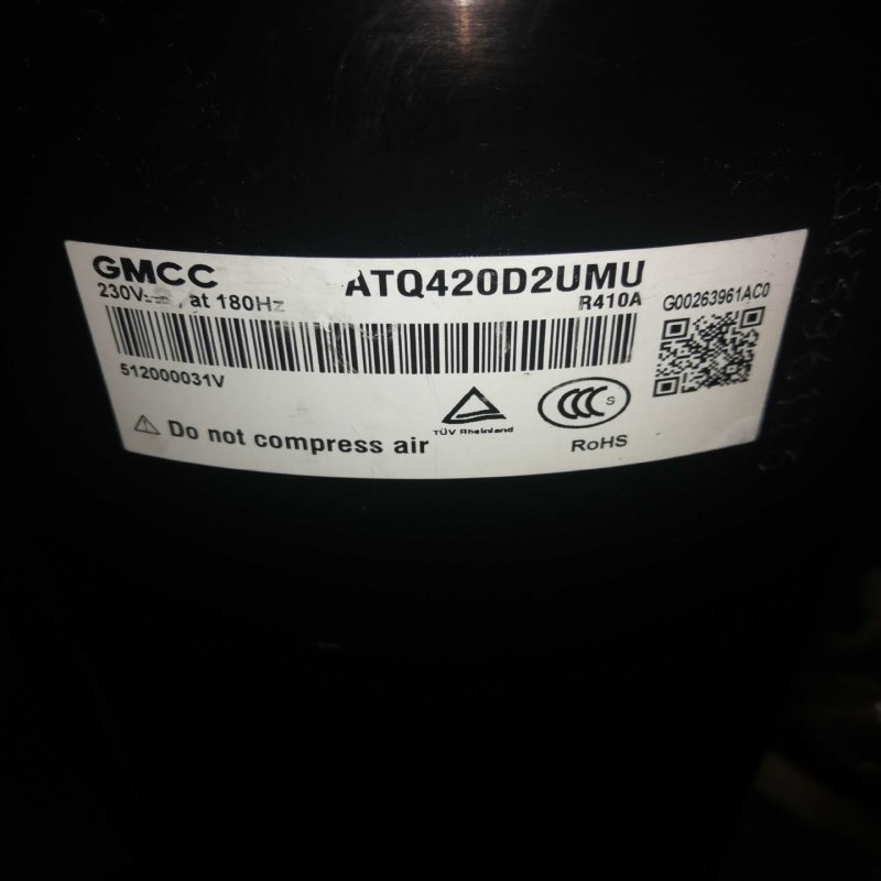 制冷ATF235D22UMT ATF400D64UMV ATQ420D1UMU美芝变频空调压缩机