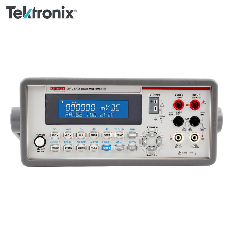 吉时利2110-100 2110-220 120 240双显示器五位半台式数字万用表