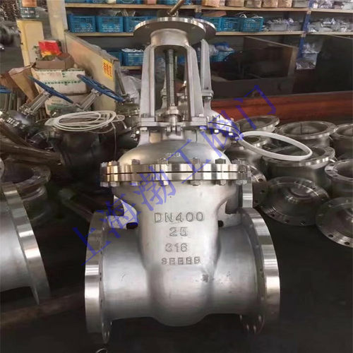法兰闸阀304不锈钢硬密封直通闸阀 Z41W-25P 明杆手动闸阀 DN65