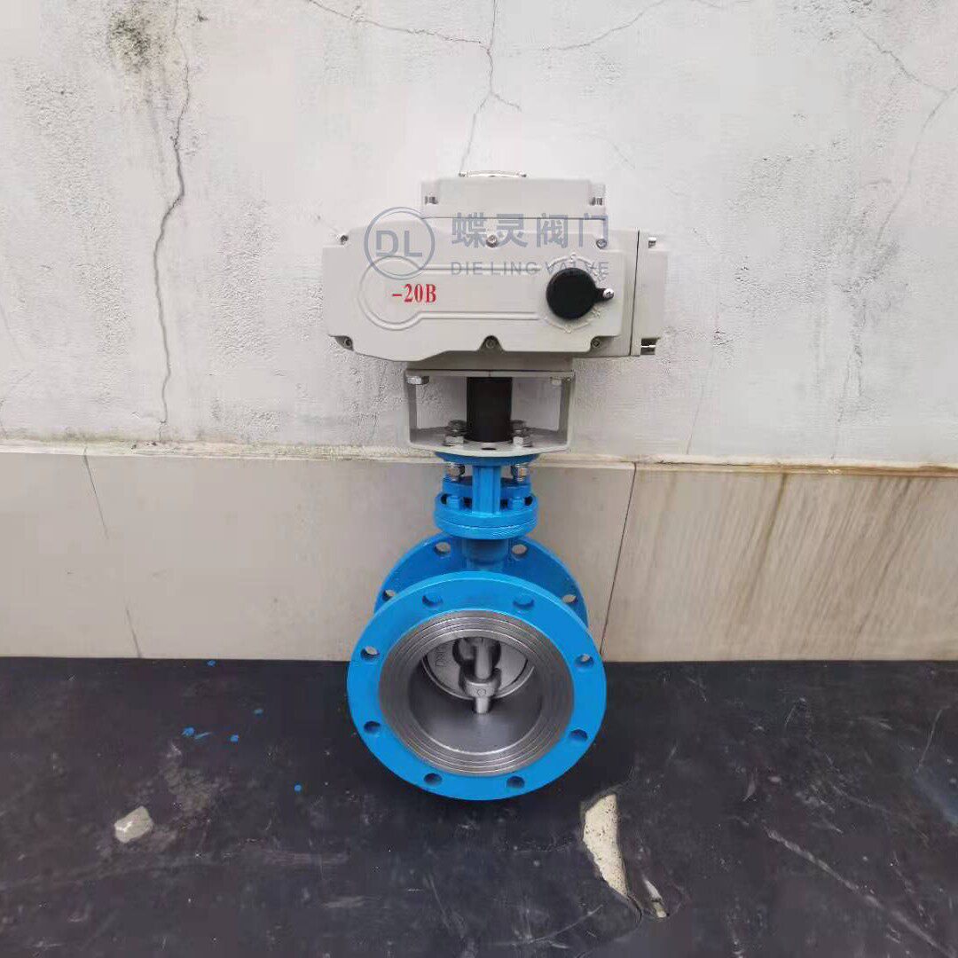 D943H-25C电动法兰硬密封蝶阀DN250三偏心密封结构电动蝶阀零泄漏