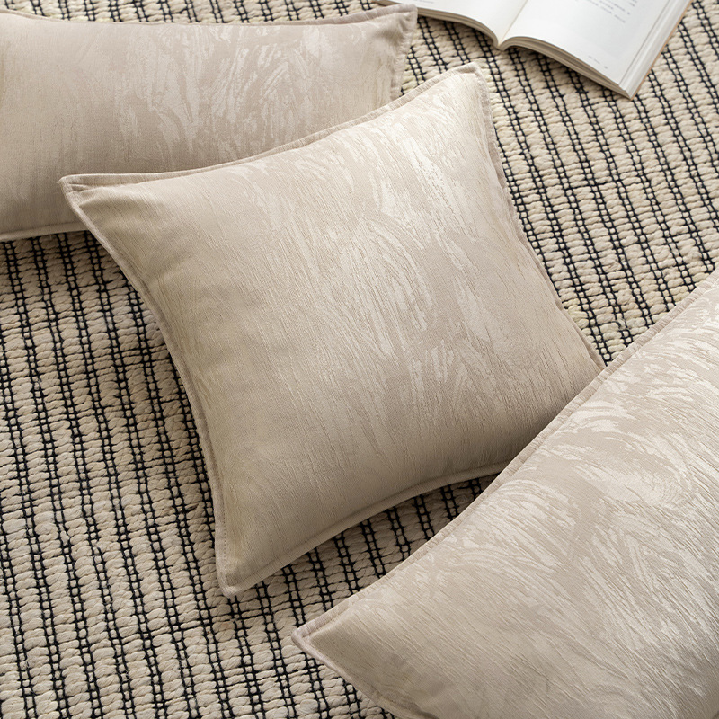 法式抱枕沙发客厅靠枕套奶油风轻奢高级感靠背床头飘窗靠垫雪尼尔