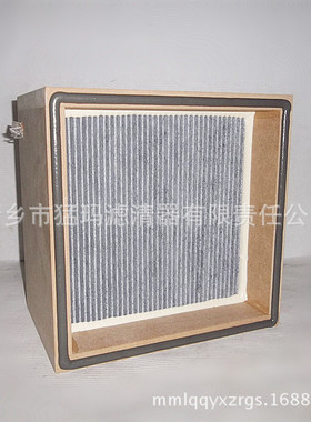 现货供应木质折叠式 活性炭滤芯 替代件TKFSF21A风机板框滤芯
