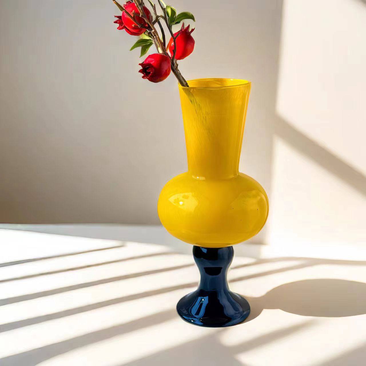 复古芬顿风粉色渐变法式南瓜玻璃花瓶居家插花器软装摆件,模玩/动漫/周边/娃圈三坑/桌游,文化/体育周边,淘宝优惠券,粉丝福利购,淘宝优惠卷