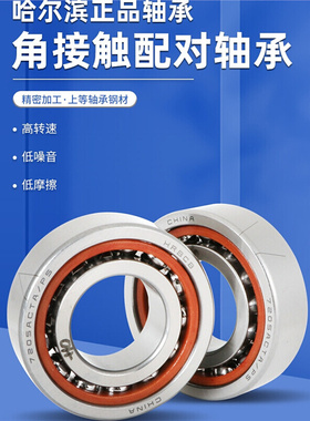 哈尔滨机床配对轴承 7312 7215 7216 7217 7218 ACTA/P5/P4DBB