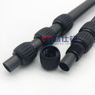 碳纤维伸缩杆采摘杆 碳纤维管制品 多种用途伸缩杆 强度高重量轻