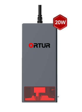 ORTUR昂图LU3-20A激光雕刻机模组20W真实功率金属切割彩色雕刻