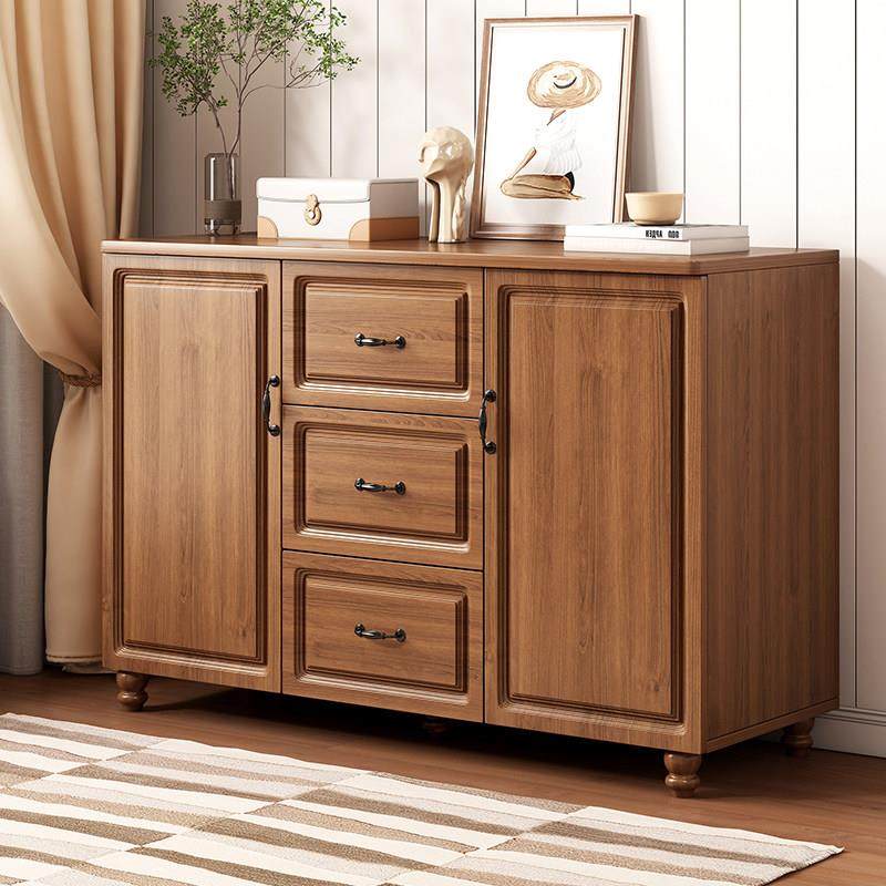 电视柜高款落地农村家用小户型简约现代出租房斗柜80cm高储物柜子