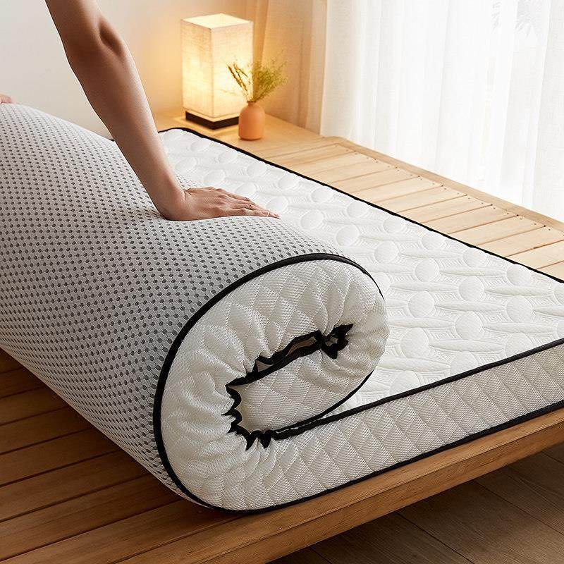 天然乳胶床垫子10cm5厚家用海绵记忆棉软垫租房专用180x200不塌陷