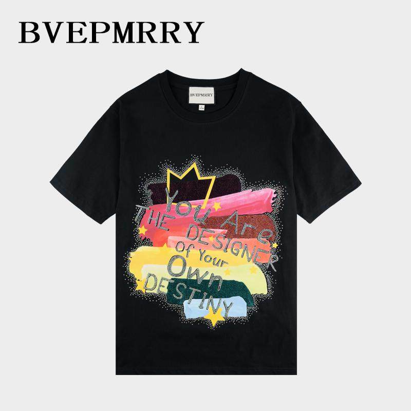 BVEPMRRY印花渐变短袖T恤