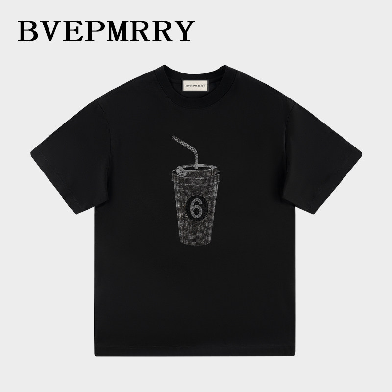BVEPMRRY创意满钻6号杯T恤