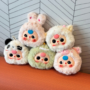 可爱搪胶娃三岁挂件毛绒玩具公仔卡通包包饰钥匙扣娃娃玩偶礼品ZY