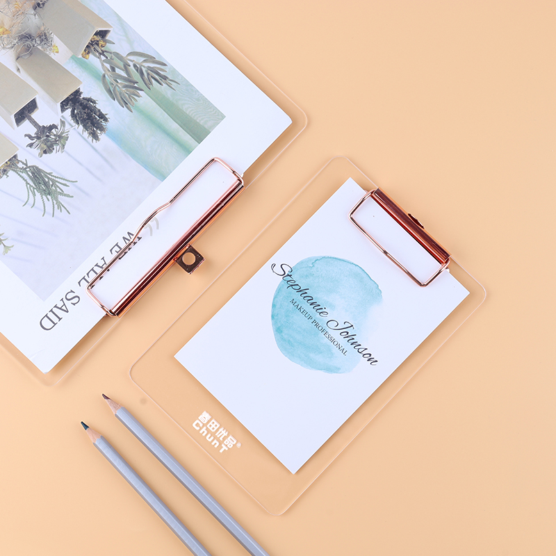 透明亚克力书c写板夹A4纸夹板文件夹画画板A3学生写字垫板试卷8K