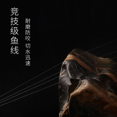 跑铅子线双钩金袖免调o漂自动找底鱼钩新式成品绑好滑防走水子线