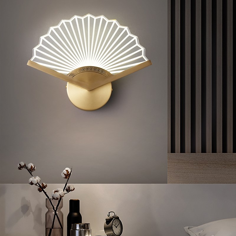 中国风客厅书房壁灯n电视墙壁灯卧室牀头艺术灯中式饭厅茶楼走廊