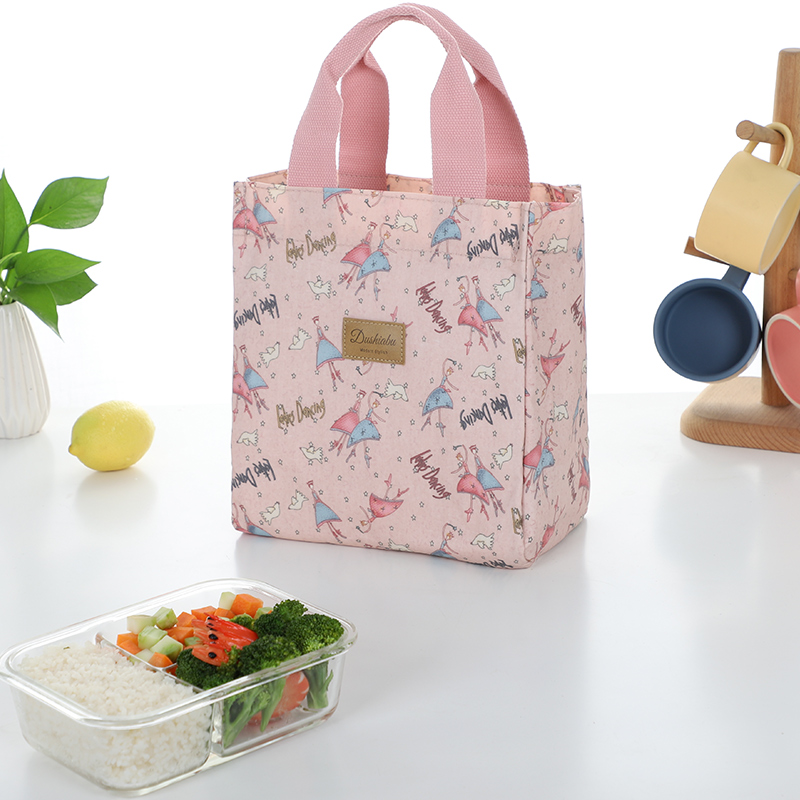 保温袋铝箔保暖饭盒套加厚隔热女士午餐便当包防水U饭兜带饭手提