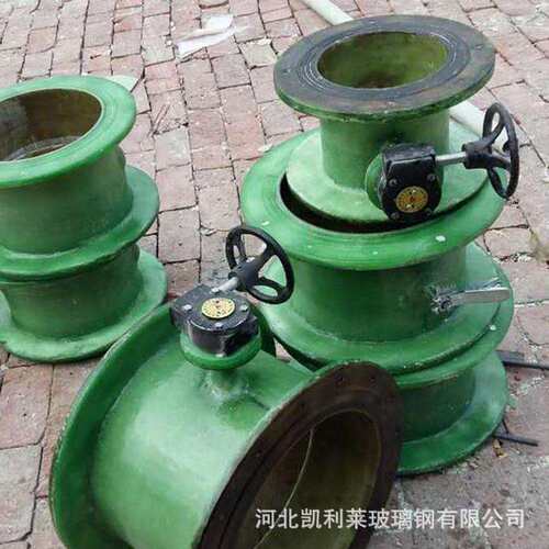 玻璃钢管道管件 三通法兰 弯头异型管件