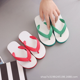 儿童拖鞋经典时尚可爱亲子人字拖防滑男童男孩夹脚沙滩橡胶凉拖