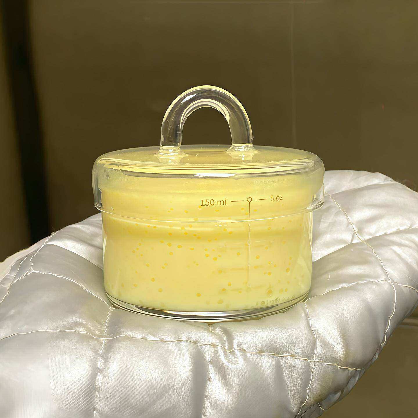 蒸蛋盅蒸蛋碗带盖炖盅隔水炖家用辅食玻璃蒸碗宝宝餐具布丁碗高温