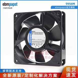 papst 12025 9956M 230V 滤波器交流风机 10W 全新ebm