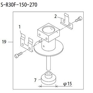 15.0圆盘黑色不带反光纸吸嘴 243 现货供应ABHPN6299吸嘴 QP242