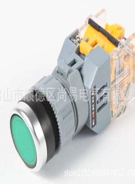 品质保证 22mm S01绿色自复带灯按钮24V 自复按钮开关