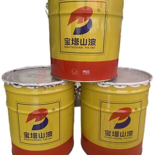 宝塔山漆 醇酸磁漆 红 17kg/桶 2.5kg/桶
