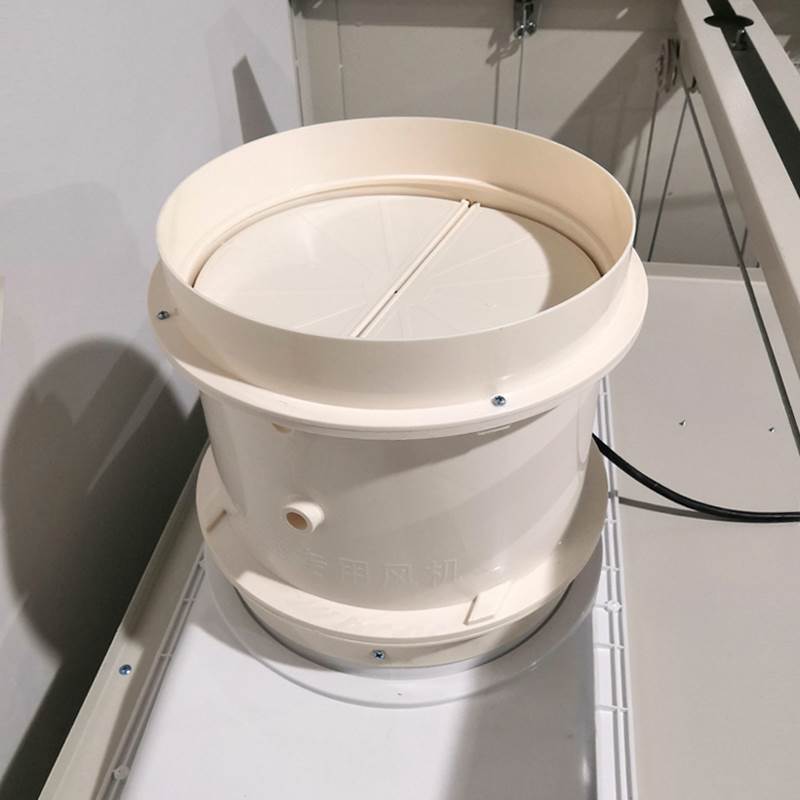 实验室通风柜专用通风橱ZL-250离心PP防腐蚀轴流风机管道式220V