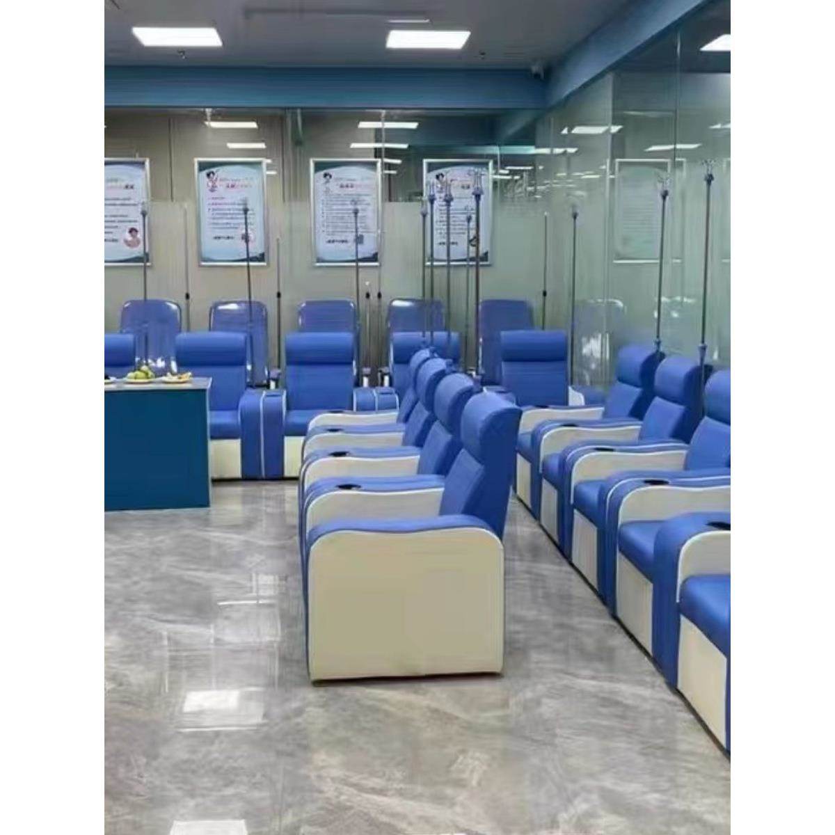 医院诊所输液椅静点点滴可躺椅医疗医用药店候诊卫生室输液椅沙发