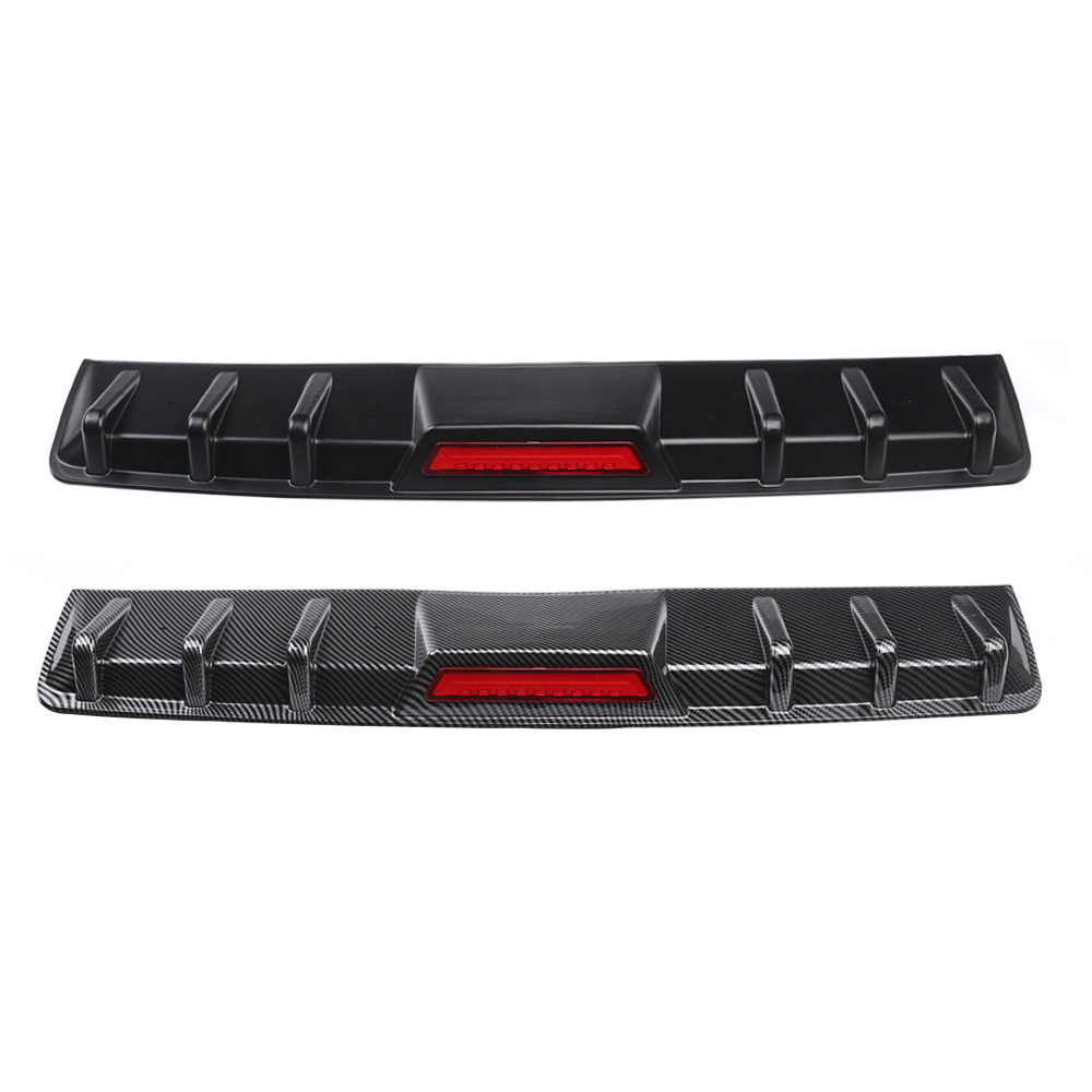 汽车带LED灯后扰流板 汽车带灯后扰流器汽车通用鲨鱼鳍后杠导流板,橡塑材料及制品,其他塑料制品,淘宝优惠券,粉丝福利购,淘宝优惠卷