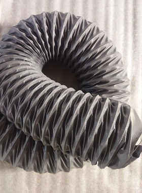 PVC灰色干衣机风管，灰色干衣机PVC管，灰色PVC钢丝软管