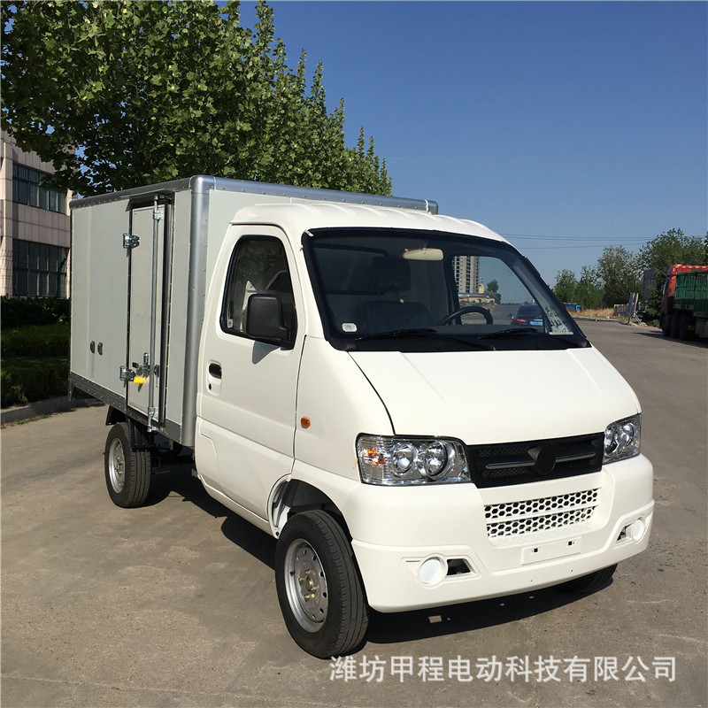 电动皮卡车四轮家用代步拉货载物车油电两用车大功率山区爬坡车
