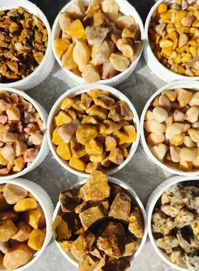 水磨黄色洗米石彩色水磨石胶粘石鹅卵碎石园林地面铺路水洗石子