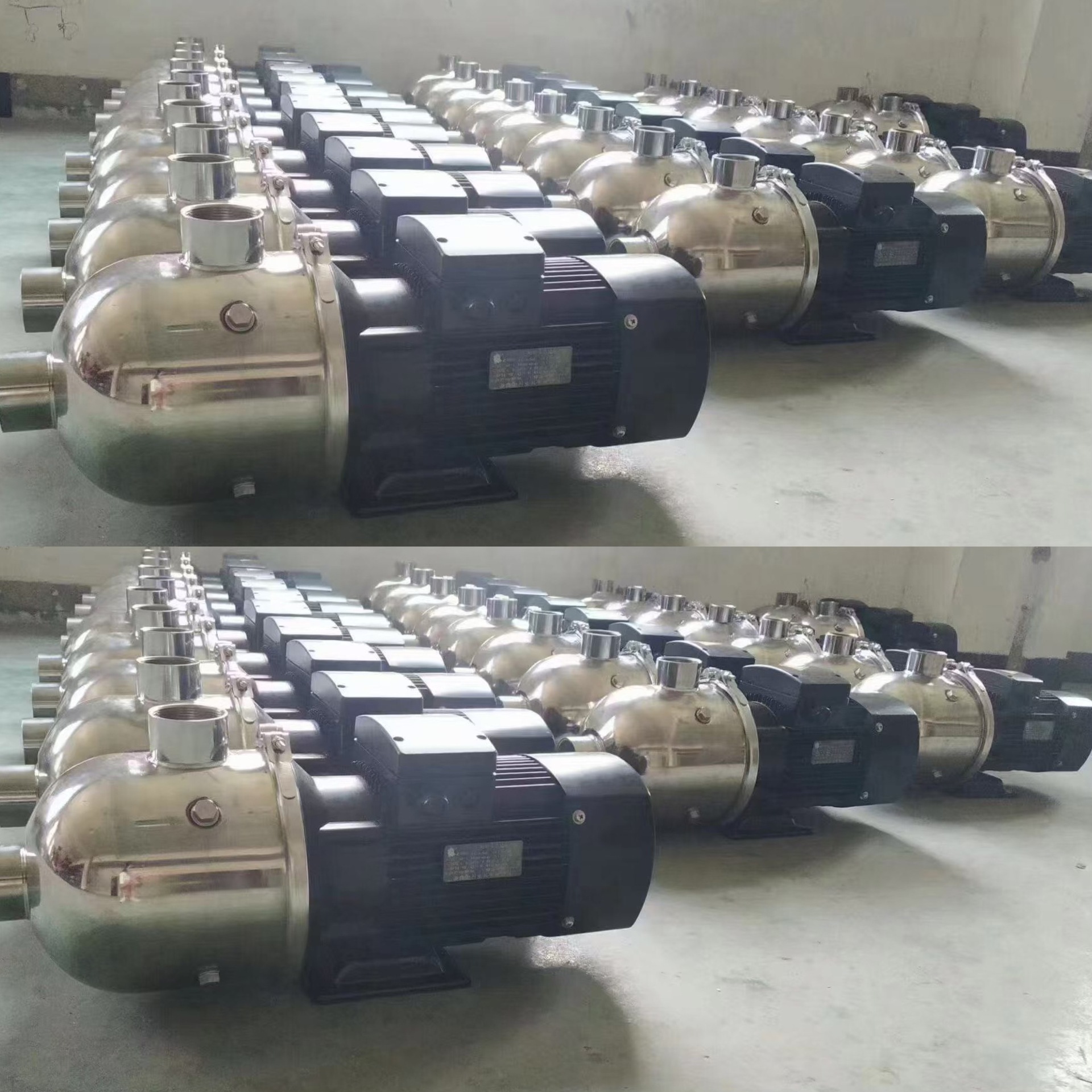 本帆变频卧式离心泵耐腐蚀机械密封轻型多级泵冷热水增压泵