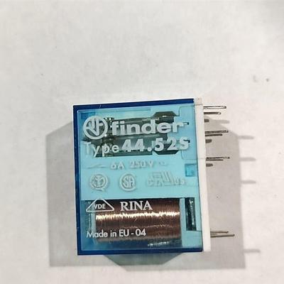 finder/继电器 TYPE44.52 24VDC 6A 8脚  44.52.9.024.0000
