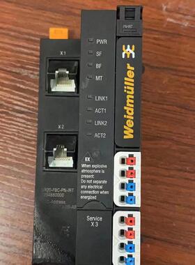 魏德米勒UR20-FBC-PN-IRT 模块1334880000拆机件功能包好