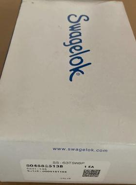 Swagelok  SS-63TSW8P 不锈钢3件式60系列球阀 1/2 in