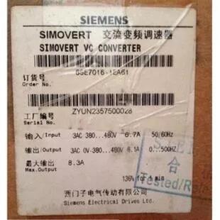 6SE7021 6SE7016 0EA61 6SE7018 3EB61议价 1EA61