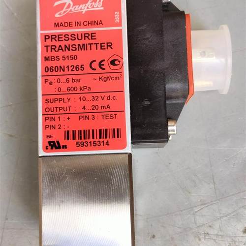 060N1266丹佛斯压力传感器MBS5150系列变送器现货0-6bar询价议价