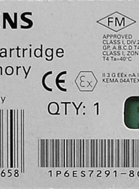 6ES7291-8GF23-0XA0S7-200 存储器模块 MC 29164 KB