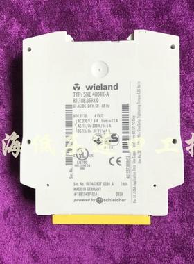 德国安全继电器SN0 4003K SNE4004K-A R1.188.0593.0